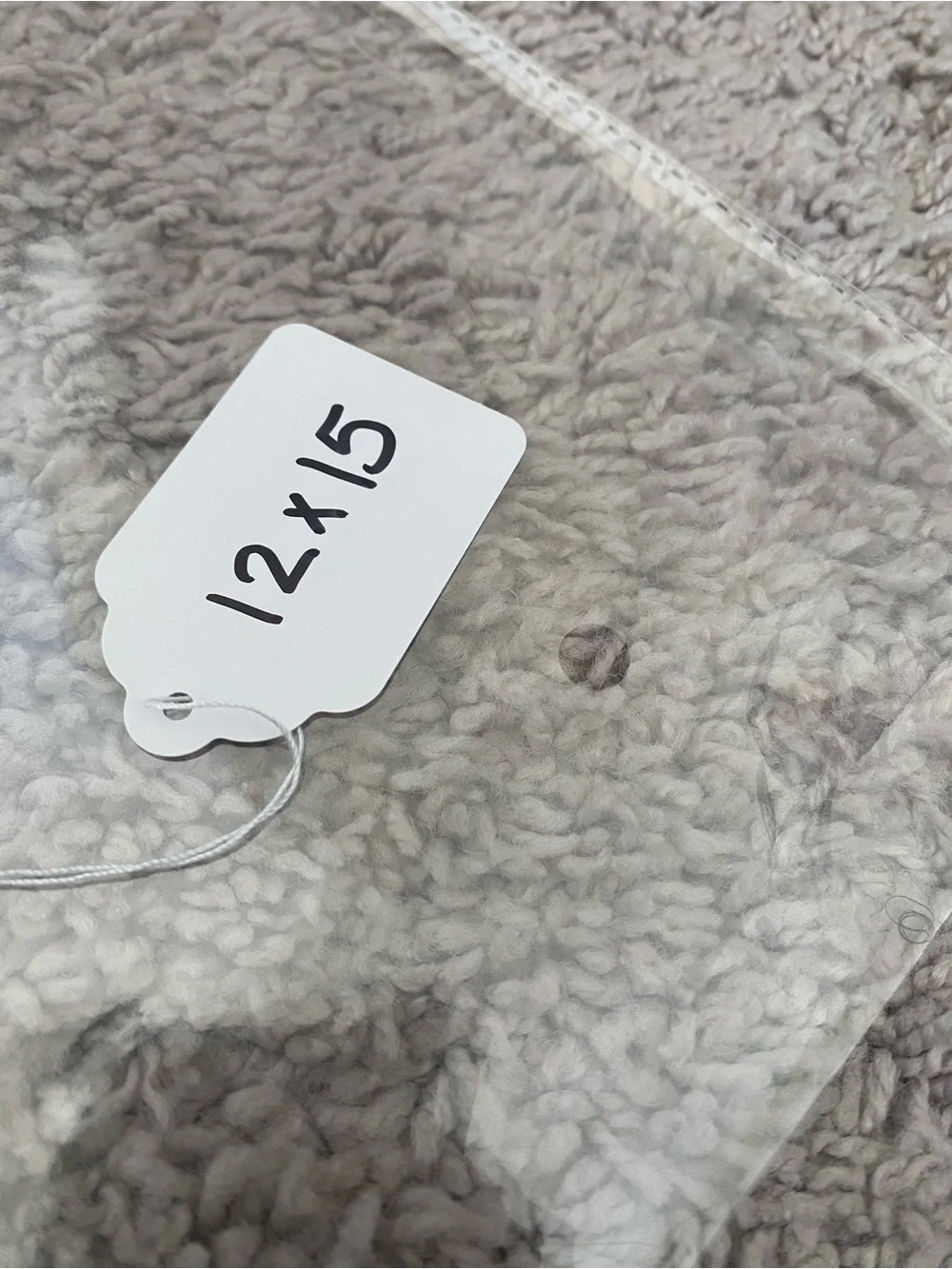 12 x 15 Clear Resealable Clothing Poly Bags 20 Count
